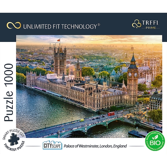 Imagine PUZZLE TREFL UFT 1000 PALATUL WESTMINSTER