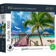 Imagine PUZZLE TREFL UFT 1000 INSULA PARADISULUI BORA BORA