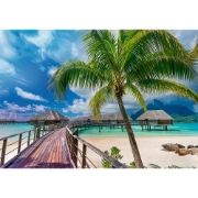 Imagine PUZZLE TREFL UFT 1000 INSULA PARADISULUI BORA BORA
