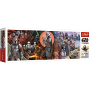 Imagine PUZZLE TREFL 1000 PANORAMA STAR WARS AVANETURILE MANDALORIANULUI
