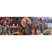 Imagine PUZZLE TREFL 1000 PANORAMA STAR WARS AVANETURILE MANDALORIANULUI