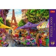 Imagine PUZZLE TREFL 1000 PREMIUM PLUS TEA TIME PIATA DE FLORI