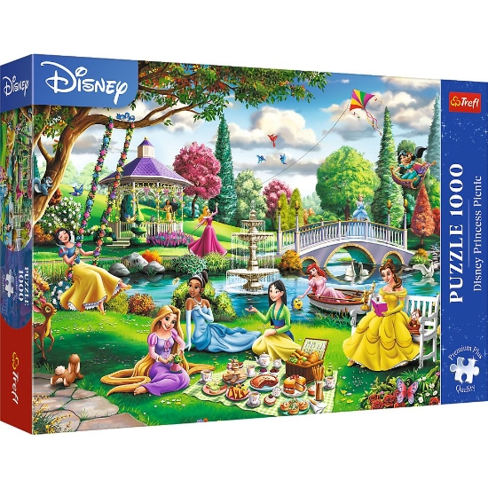 Imagine PUZZLE TREFL 1000 PREMIUM PLUS DISNEY PRINCESS PICNIC 
