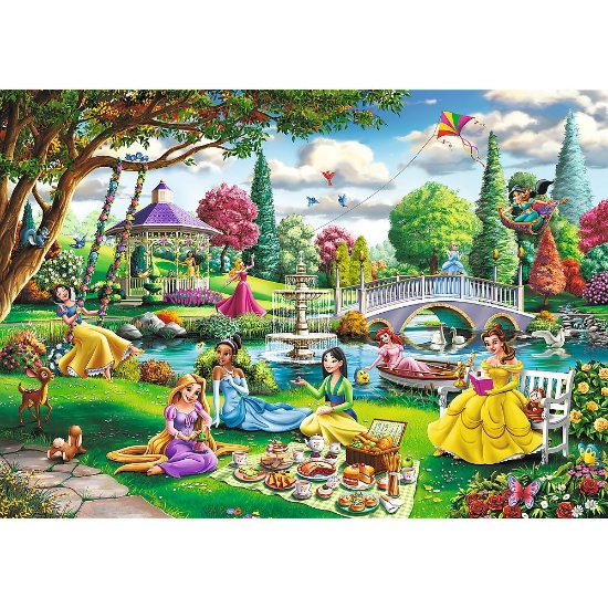 Imagine PUZZLE TREFL 1000 PREMIUM PLUS DISNEY PRINCESS PICNIC 