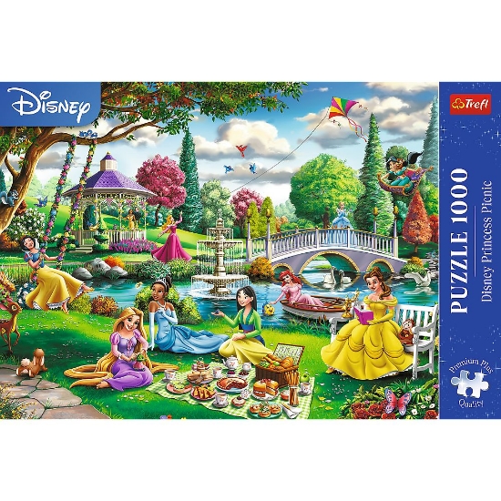 Imagine PUZZLE TREFL 1000 PREMIUM PLUS DISNEY PRINCESS PICNIC 