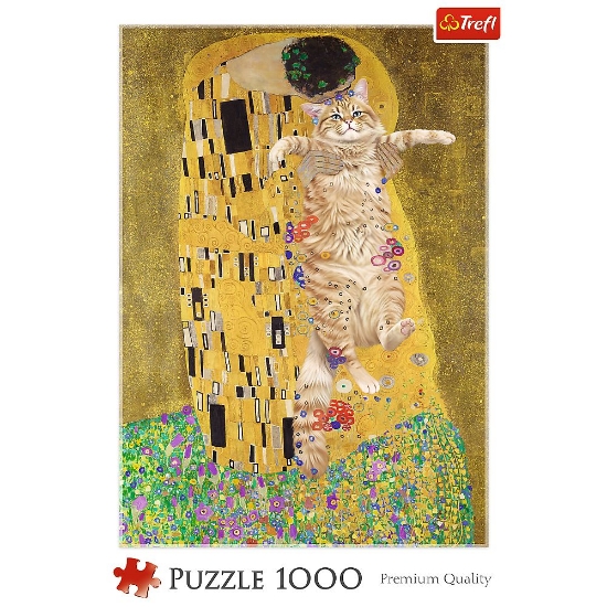 Imagine PUZZLE TREFL 1000 PURRFECT KISS 