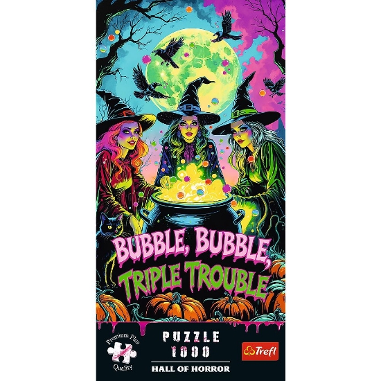 Imagine PUZZLE TREFL 1000 PREMIUM PLUS SALA GROAZEI VRAJITOARE