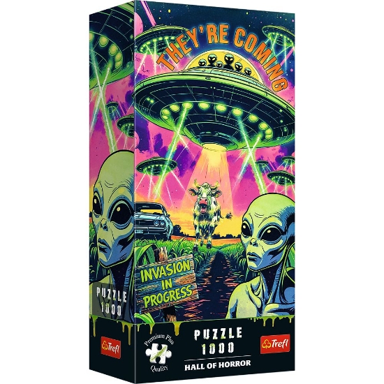 Imagine PUZZLE TREFL 1000 PREMIUM PLUS SALA GROAZEI OZN-URI