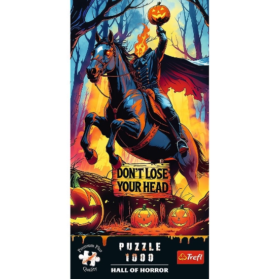 Imagine PUZZLE TREFL 1000 PREMIUM PLUS SALA GROAZEI CALARETUL FARA CAP