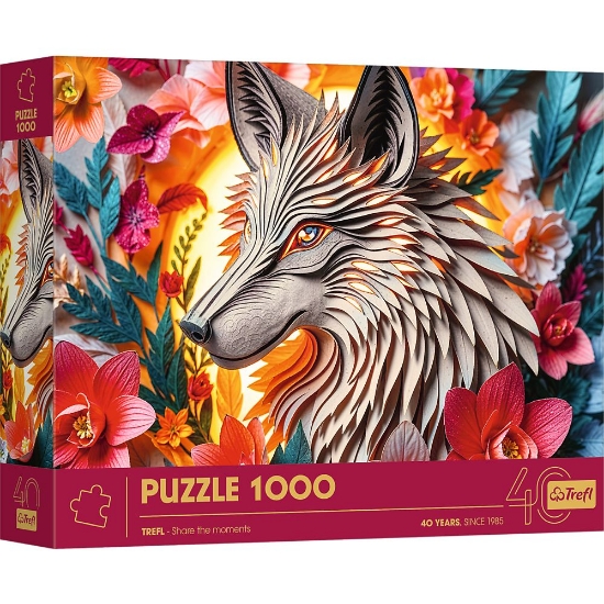 Imagine PUZZLE TREFL 1000 EDITIA ANIVERSARA 40 DE ANI 3D WILK