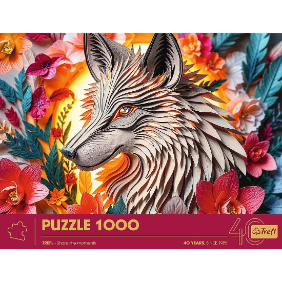 Imagine PUZZLE TREFL 1000 EDITIA ANIVERSARA 40 DE ANI 3D WILK