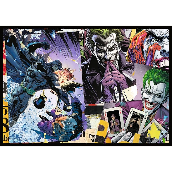 Imagine PUZZLE TREFL 4X250 BATMAN DC BATMAN IN ACTIUNE