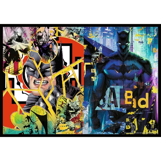 Imagine PUZZLE TREFL 4X250 BATMAN DC BATMAN IN ACTIUNE
