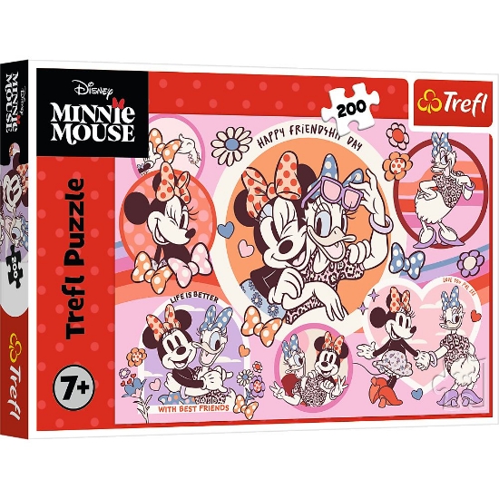 Imagine PUZZLE TREFL 200 DISNEY MINNIE MOUSE OBICEIURILE LUI MINNIE 
