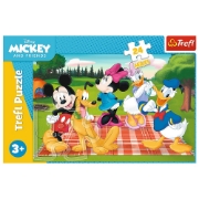 Imagine PUZZLE TREFL 24 MAXI DISNEY MICKEY MOUSE SI PRIETENII PREFERATUL LUI MICKEY