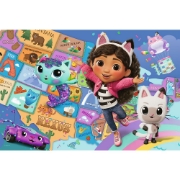 Imagine PUZZLE TREFL 100 GABBYS DOLLHOUSE PRIETENIA IN CASA PISICILOR LUI GABBY