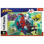 Imagine PUZZLE TREFL 100 MARVEL SPIDERMAN MASCA LUI SPIDERMAN
