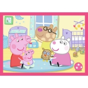 Imagine PUZZLE TREFL 4IN1 PEPPA PIG IUBESTE AVENTURILE