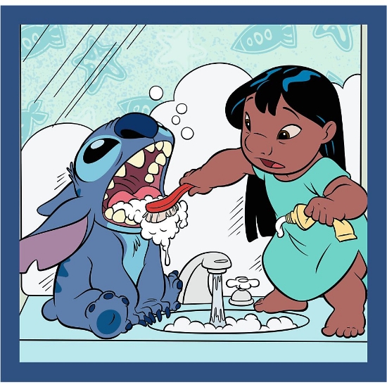 Imagine PUZZLE TREFL 3IN1 DISNEY STITCH ORA STITCH