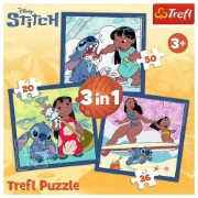 Imagine PUZZLE TREFL 3IN1 DISNEY STITCH ORA STITCH