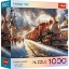 Imagine PUZZLE TREFL 1000 COLECTIA SUA TRENUL DE VACANTA POSTER INCLUS