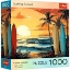 Imagine PUZZLE TREFL 1000 COLECTIA SUA APUS DE SOARE PENTRU SURF POSTER INCLUS