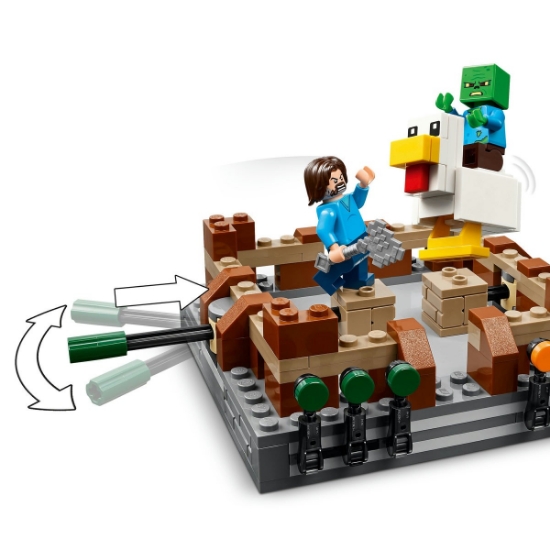 Imagine LEGO MINECRAFT RING DE LUPTA LA CONACUL DIN PADURE 21272 