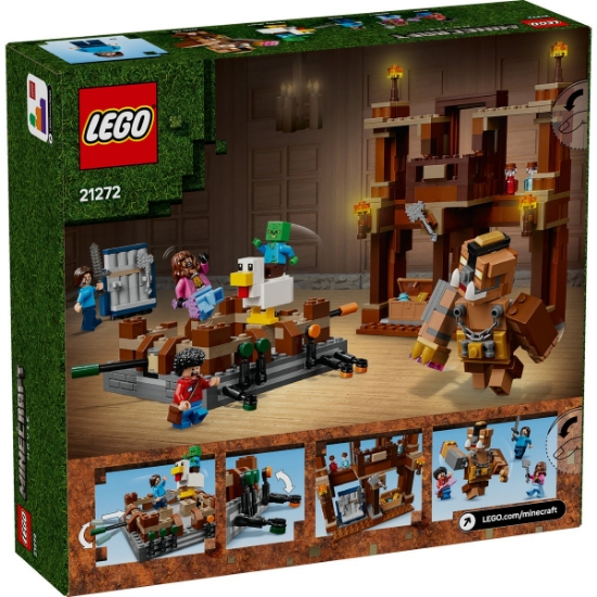Imagine LEGO MINECRAFT RING DE LUPTA LA CONACUL DIN PADURE 21272 