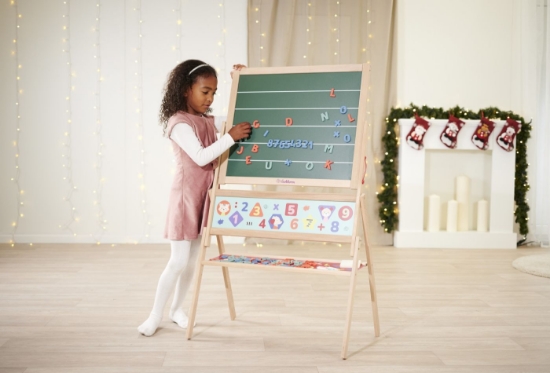 Imagine Eichhorn tabla magnetica din lemn 42x66x110cm