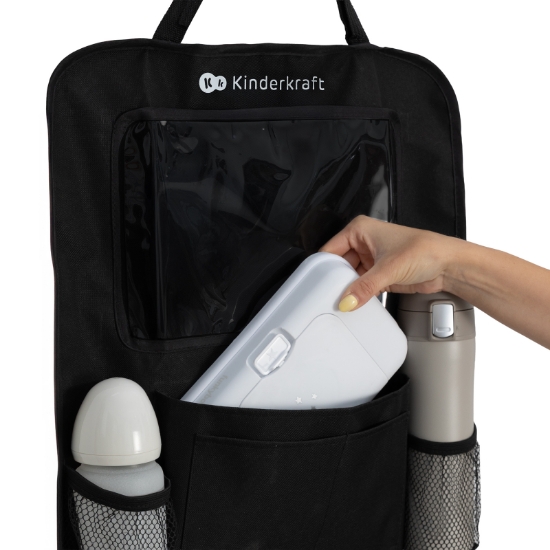 Imagine ORGANIZATOR AUTO KINDERKRAFT, 2 IN 1, BLACK