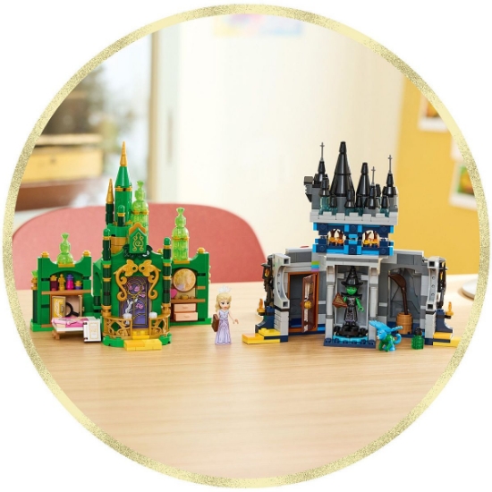 Imagine LEGO WICKED EMERALD CITY SI CASTELUL KIAMO KO 75689