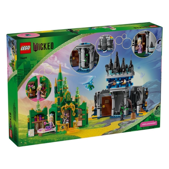 Imagine LEGO WICKED EMERALD CITY SI CASTELUL KIAMO KO 75689