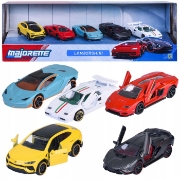 Imagine MAJORETTE SET 5 MASINUTE METALICE LAMBORGHINI SCARA 1 LA 64