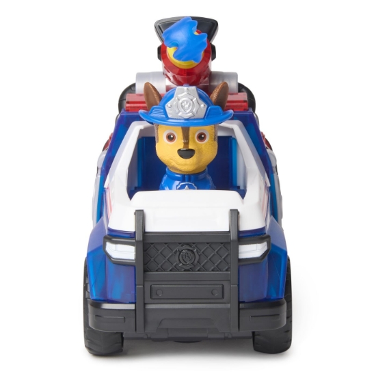 Imagine PATRULA CATELUSILOR SET 2 VEHICULE DE SALVARE MASINI DE POMPIERI CU FIGURINE