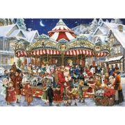 Imagine PUZZLE TREFL 1000 CARUSEL DE CRACIUN