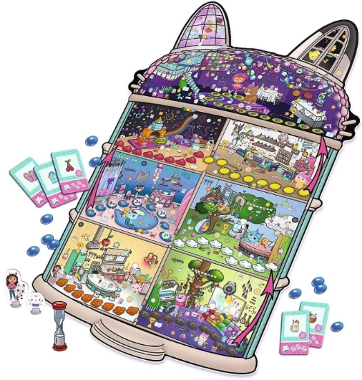 Imagine TREFL GABBYS DOLLHOUSE JOC DE SOCIETATE DETECTIVUL MEOW