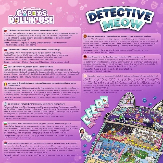 Imagine TREFL GABBYS DOLLHOUSE JOC DE SOCIETATE DETECTIVUL MEOW