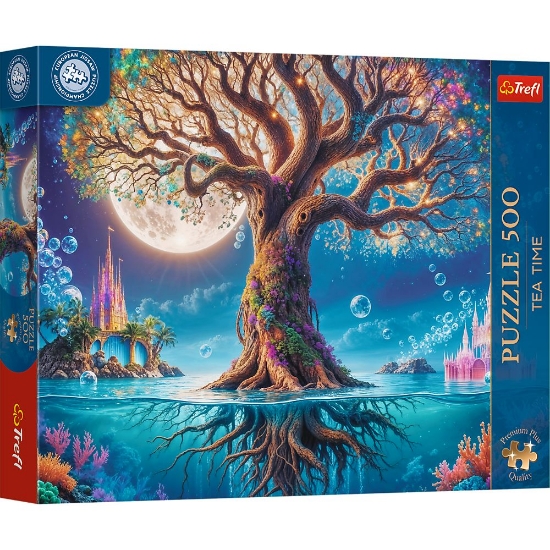 Imagine PUZZLE TREFL 500 PREMIUM PLUS TEA TIME CAMPIONATUL EUROPEAN COPACUL MAGIC