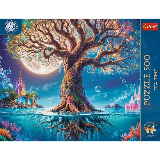 Imagine PUZZLE TREFL 500 PREMIUM PLUS TEA TIME CAMPIONATUL EUROPEAN COPACUL MAGIC