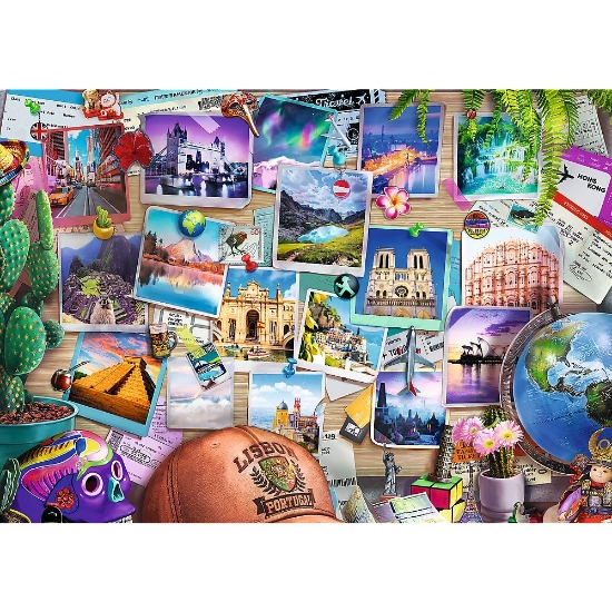 Imagine PUZZLE TREFL 500 PREMIUM PLUS TEA TIME CAMPIONATUL EUROPEAN AMINTIRI DE CALATORIE