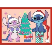 Imagine PUZZLE TREFL 4IN1 DISNEY LILO SI STITCH DE CRACIUN