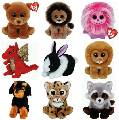 Imagine pentru categorie Plusuri TY (Beanie Babies & Beanie Boos)