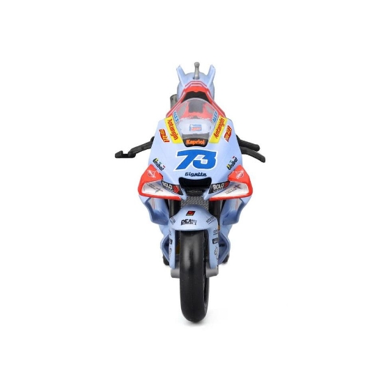 Imagine MAISTO MOTOCICLETA METALICA DUCATI DESMOSEDICI GP TEAM GRESINI RACING SCARA 1 LA 18