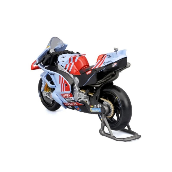 Imagine MAISTO MOTOCICLETA METALICA DUCATI DESMOSEDICI GP TEAM GRESINI RACING SCARA 1 LA 18