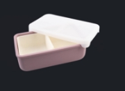 Imagine CUTIE PRANZ BENTO CU COMPARTIMENTE DETASABILE, MELII, BLUSH BERRY