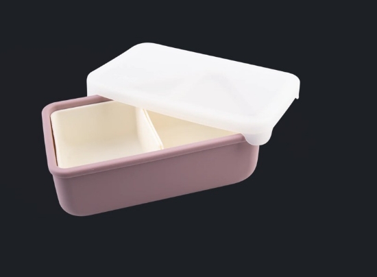 Imagine CUTIE PRANZ BENTO CU COMPARTIMENTE DETASABILE, MELII, BLUSH BERRY