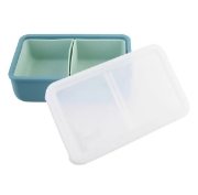 Imagine CUTIE PRANZ BENTO CU COMPARTIMENTE DETASABILE, MELII, SAGE CACTUS FERN