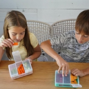 Imagine CUTIE SNACK 3 COMPARTIMENTE, MELII, PINE GREEN