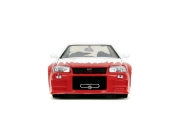 Imagine JADA SET FIGURINA METALICA 6CM SI MASINUTA NISSAN SKYLINE GTR SCARA 1 LA 24