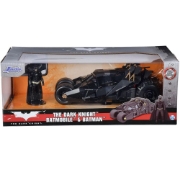 Imagine JADA THE DARK KNIGHT SET FIGURINA BATMAN SI MASINUTA METALICA BATMOBILE SCARA 1 LA 24